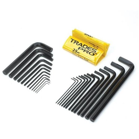 Alltrade Tools Trades Pro® 25 pc Hex Key Allen Wrench Set - 831104 831104